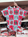 Howdy Checkered Onesie | Made to Order