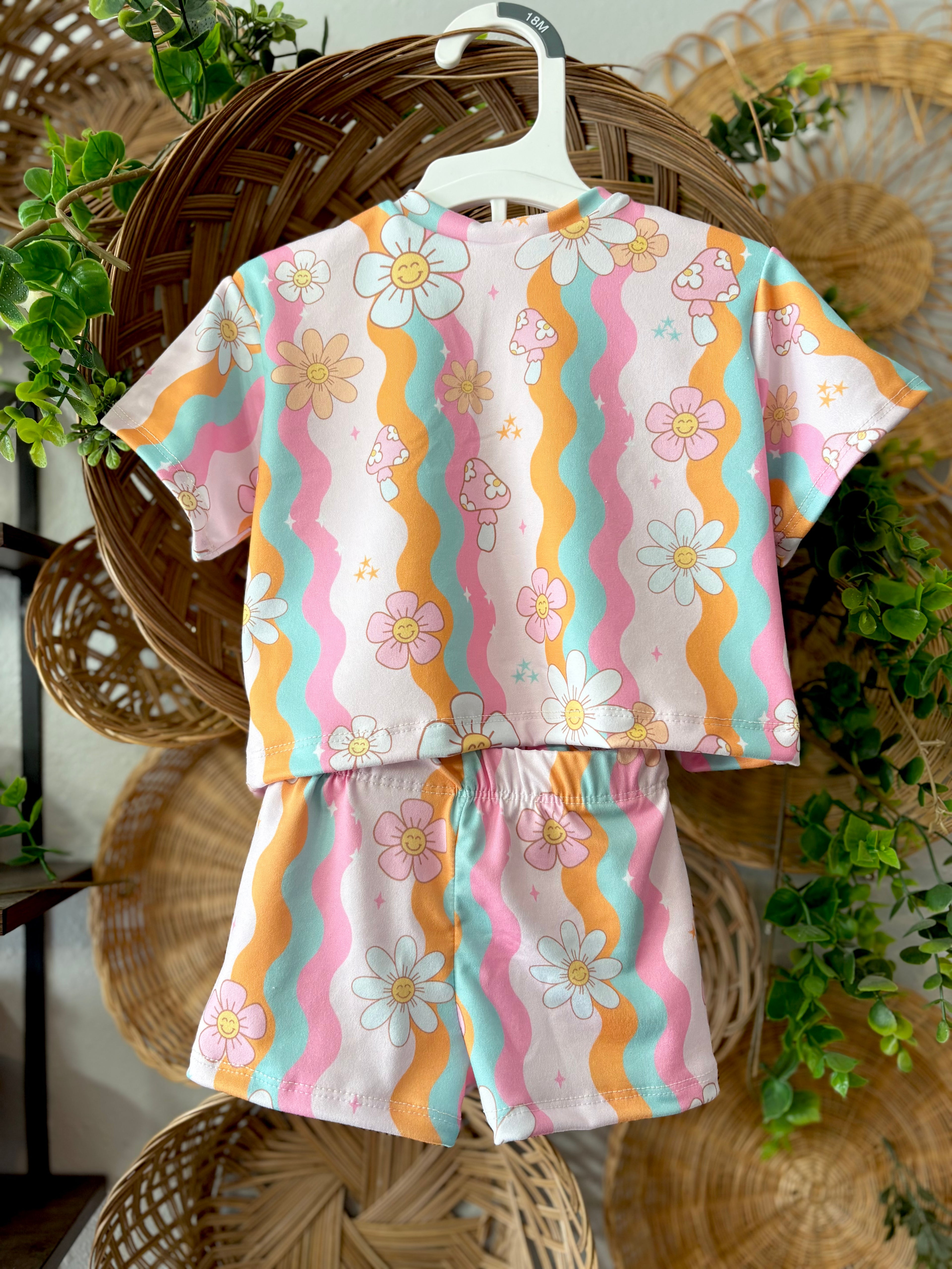 Retro Daisy Lounge Set
