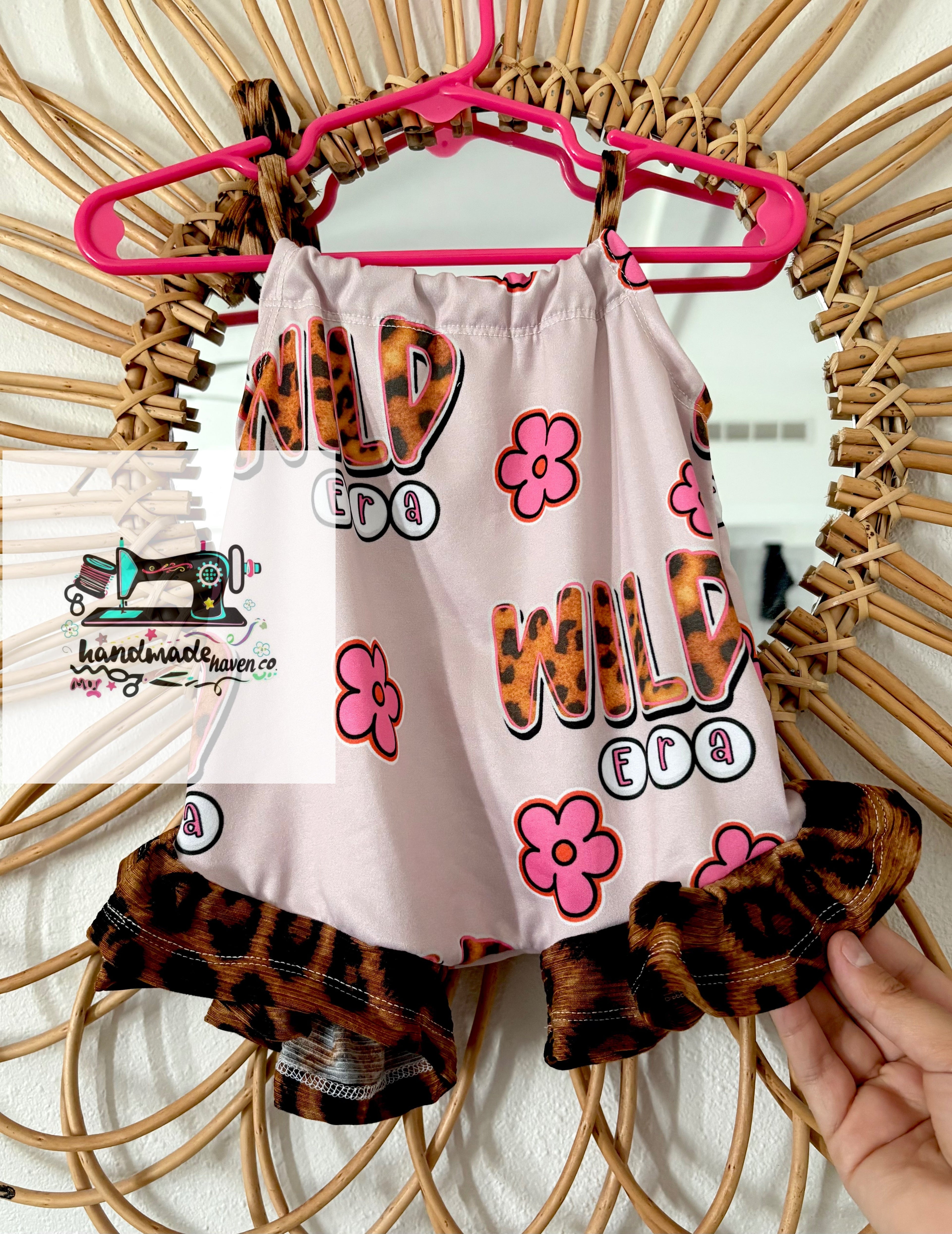 Wild Era Ruffle Short romper